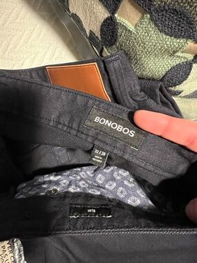 Men’s Bonobos Navy Blue Chino Pants